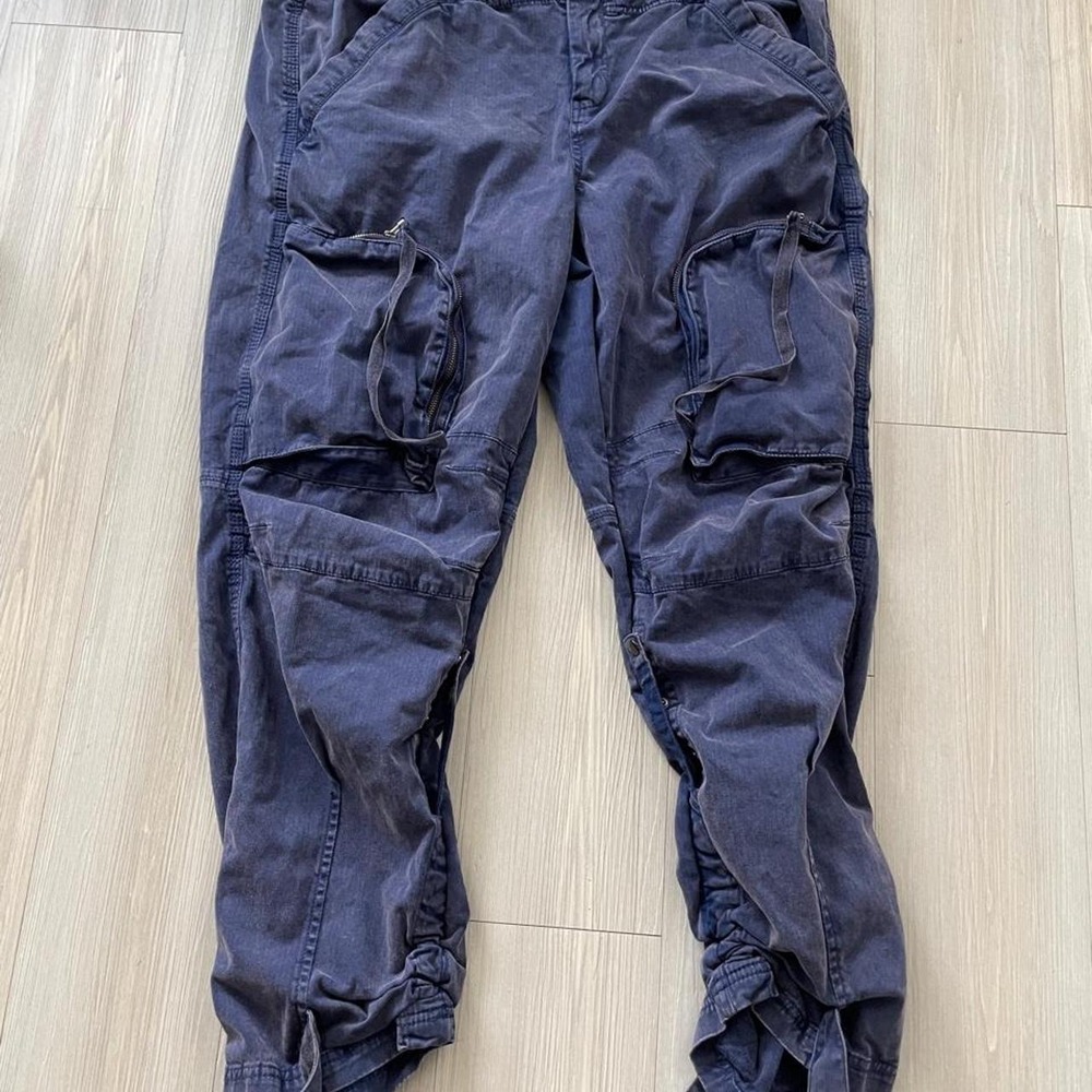 Free People We the Free Purple Cargo Pants Size L